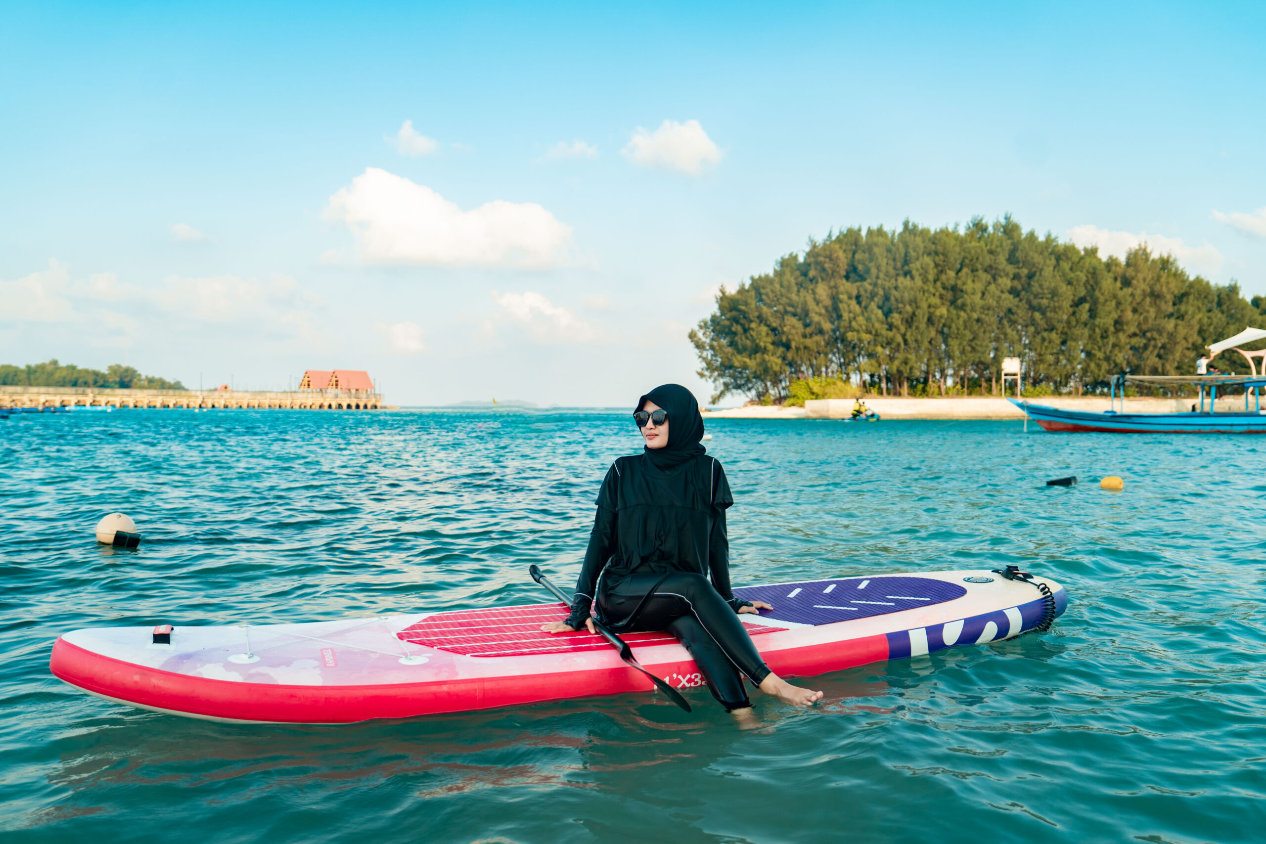 Pulau Tidung dari udara